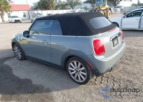 2017 Mini Convertible Cooper z USA, uszkodzony, nr VIN WMWWG5C31H3C99582